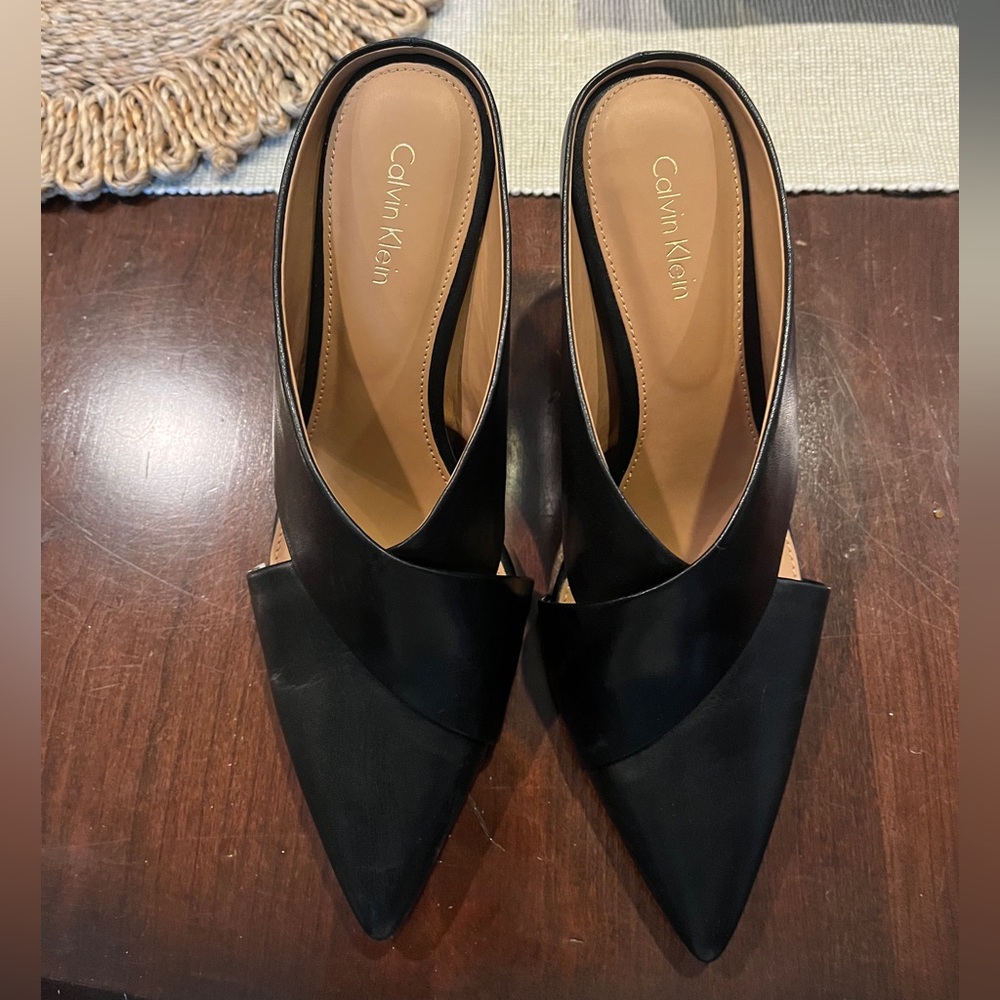 Calvin Klein black heels